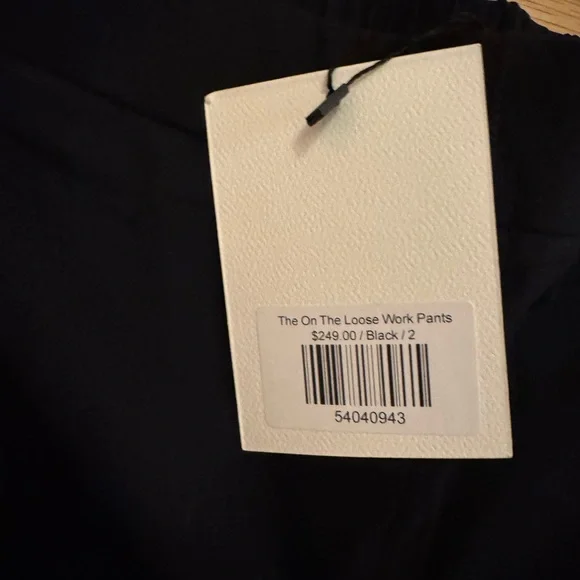 NWT Ruti Black Wide-Leg Pants - Picture 3 of 4